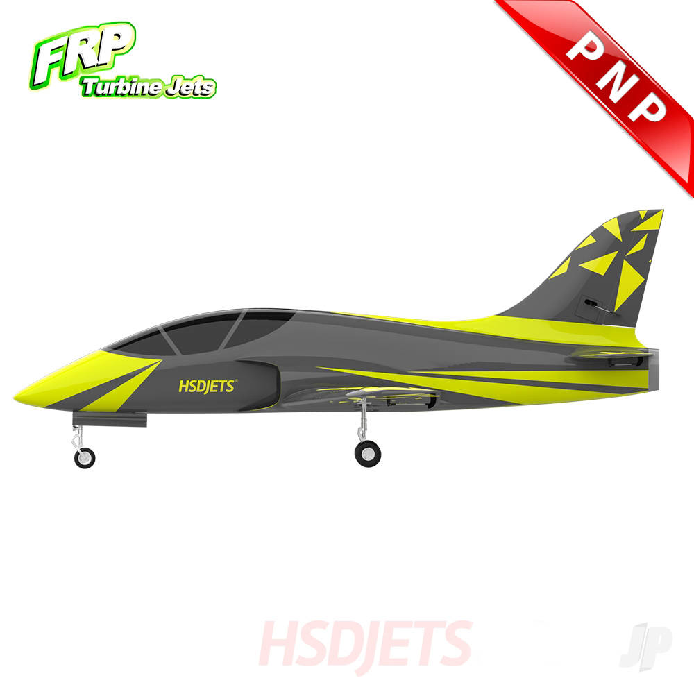 HSD Jets Super Viper Turbine Composite, Yellow / Grey, 1800mm (HSDA66030200)