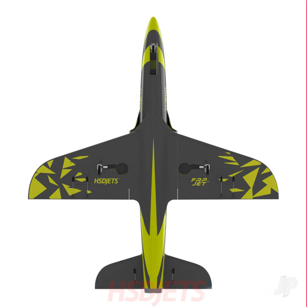 HSD Jets Super Viper 120mm EDF Composite Jet, Yellow / Grey, 1800mm (PNP 12S) HSDA66090200 3