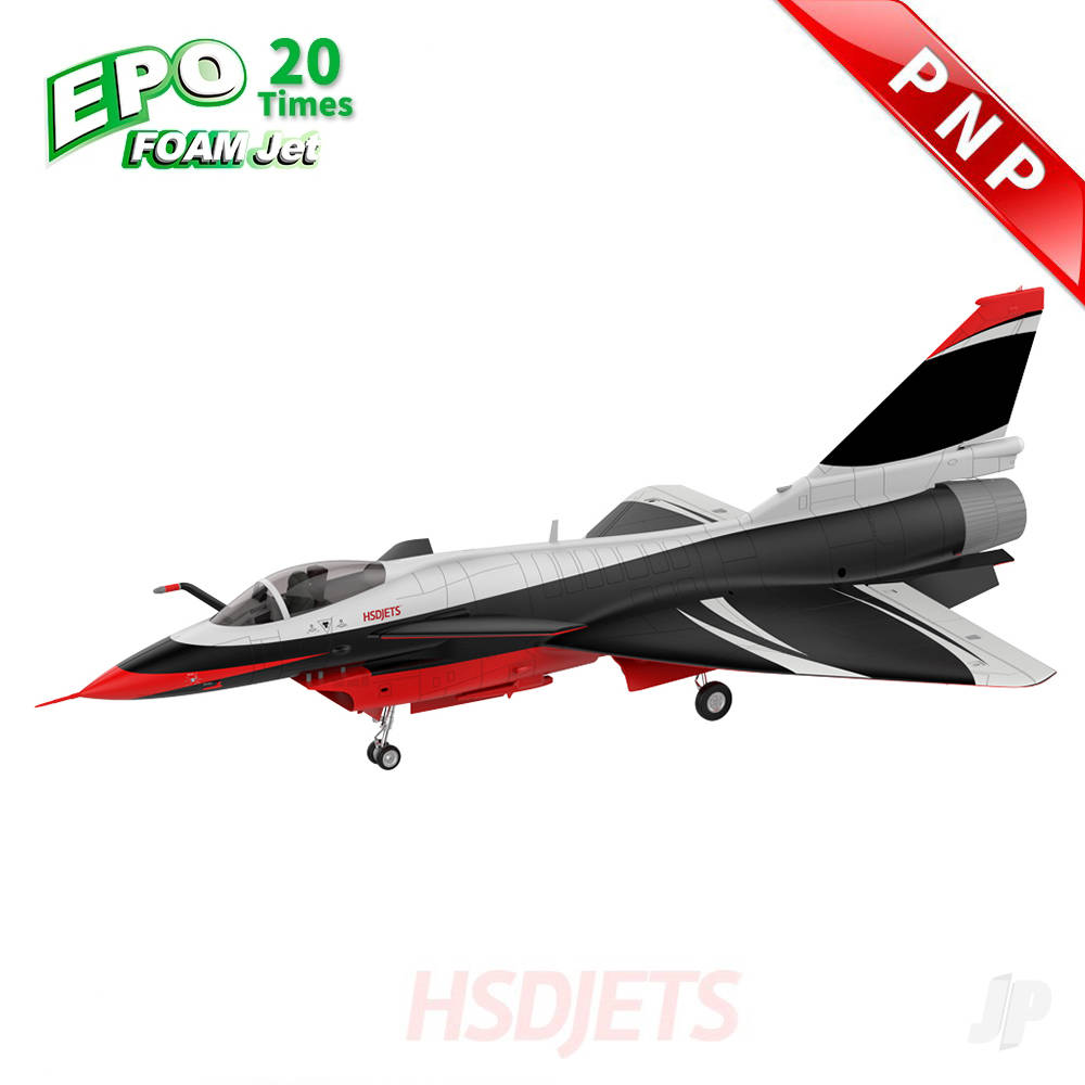 HSD Jets J10 8kg Turbine Foam Jet (PNP + vector, Smoke,  no turbine) HSDA67040200S Main
