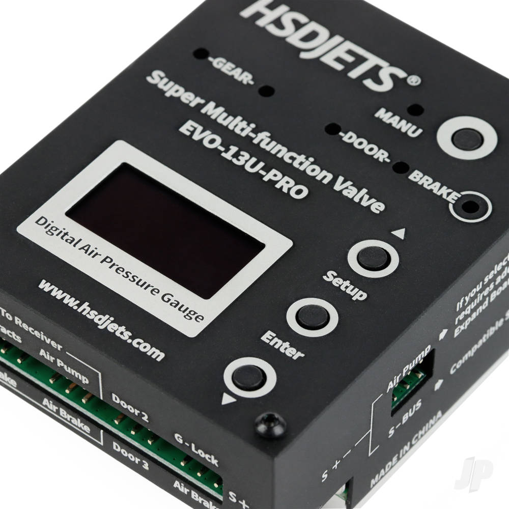 HSD Jets EVO 13 Ultra Pro Multi-Function Pneumatic Controller HSDS43010100 8