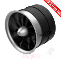 HSD Jets S-EDF 120mm Half Metal Electric Ducted Fan + Brushless Motor HSDS60010000J