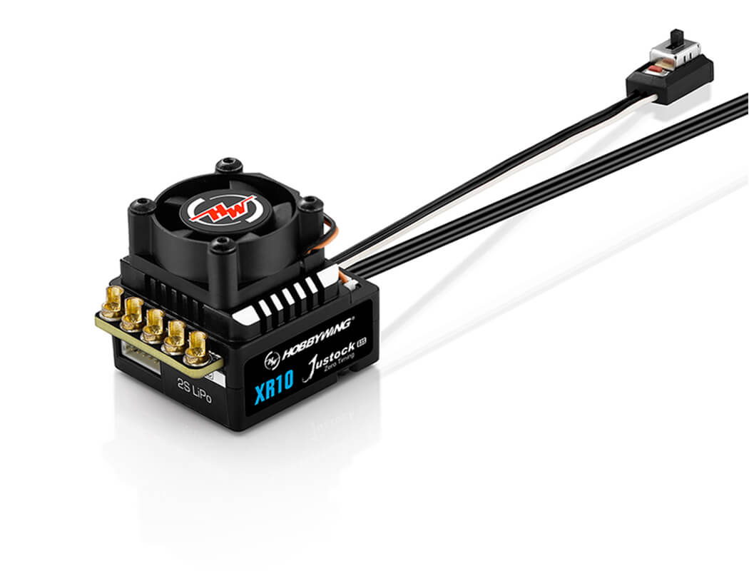 Hobbywing Combo Xr10 Justock G3S Esc/Justock G2.1 17.5T (Fixed Timing) HW38020372