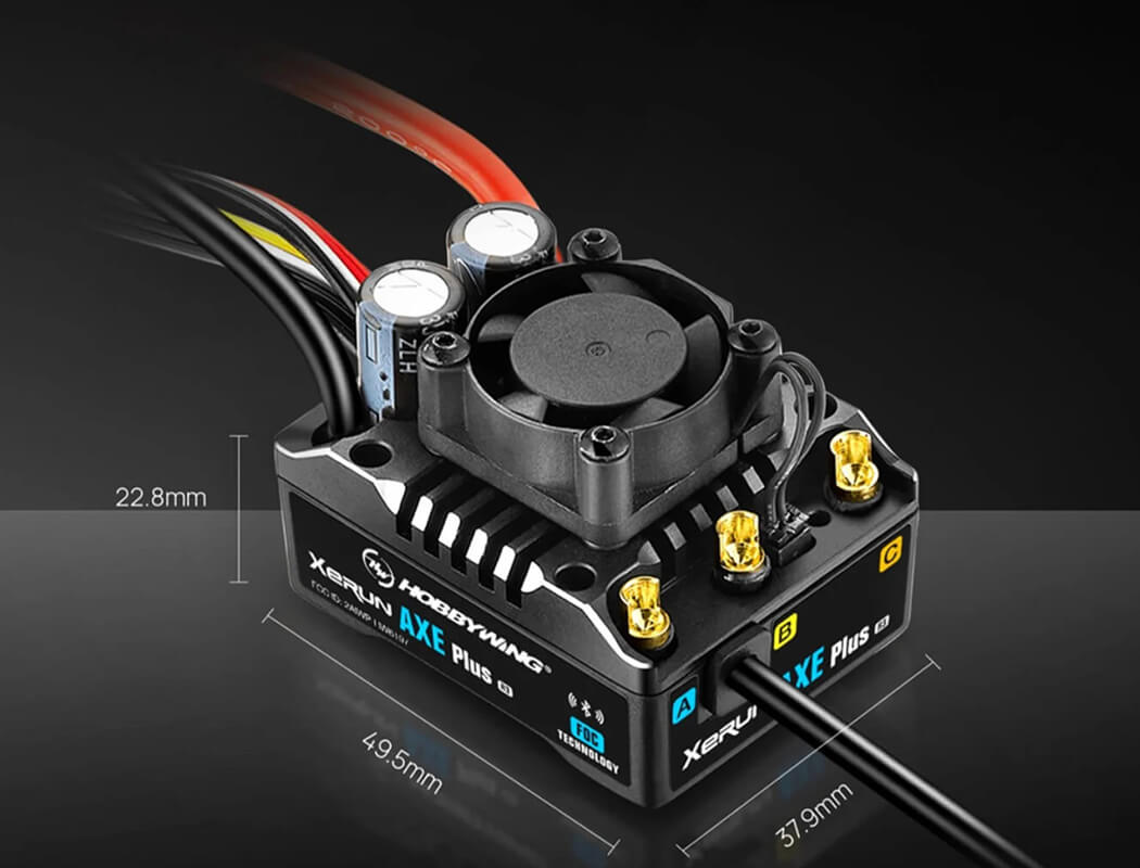 HOBBYWING XERUN AXE PLUS R3 & AXE 4274SD 2000KV R3 MOTOR HW38020383