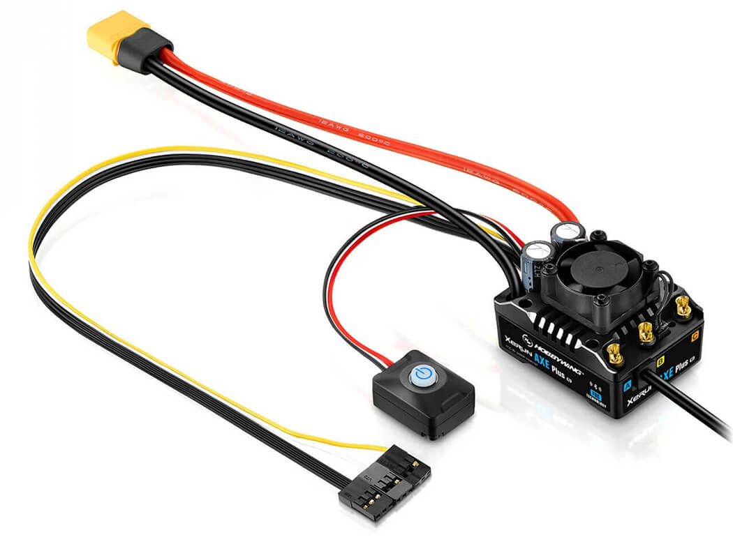 HOBBYWING XERUN AXE PLUS R3 & AXE 550L 3300KV R2 MOTOR HW38020389
