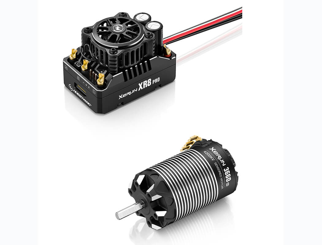 HOBBYWING SCT COMBO XR8 PRO G3 ESC & 3660SD 3200KV MOTOR HW38020439
