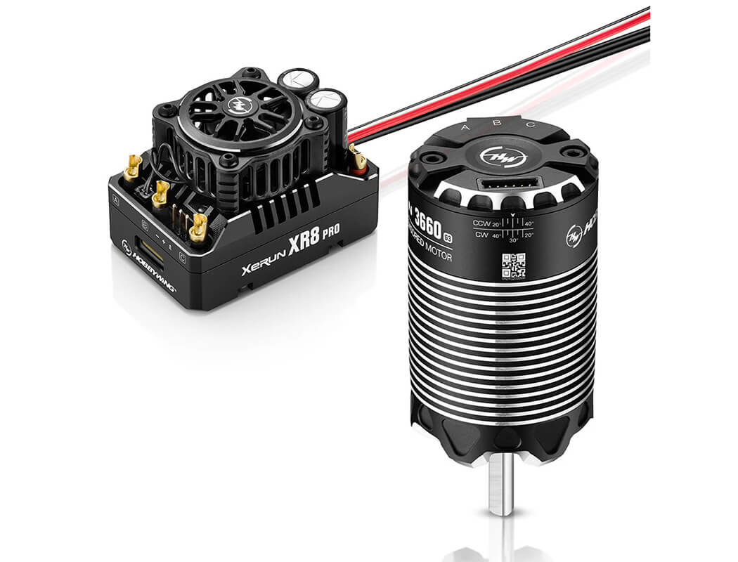 HOBBYWING SCT COMBO XR8 PRO G3 ESC & 3660SD 4200KV MOTOR HW38020440