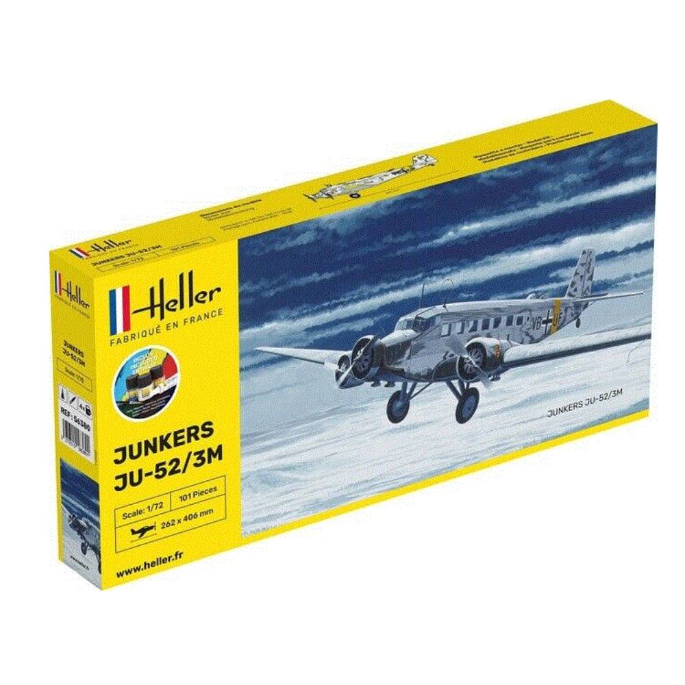 Heller 1/72 Starter Kit Ju-52/3M 56380