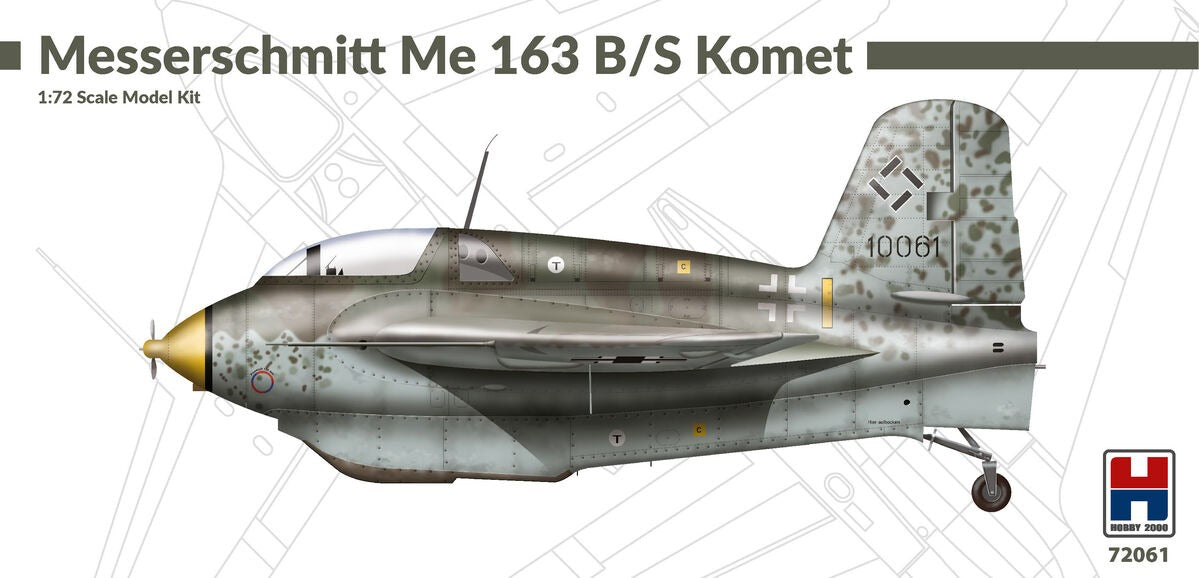 Hobby 2000 1/72 Messerschmitt Me 163 B/S Komet 72061