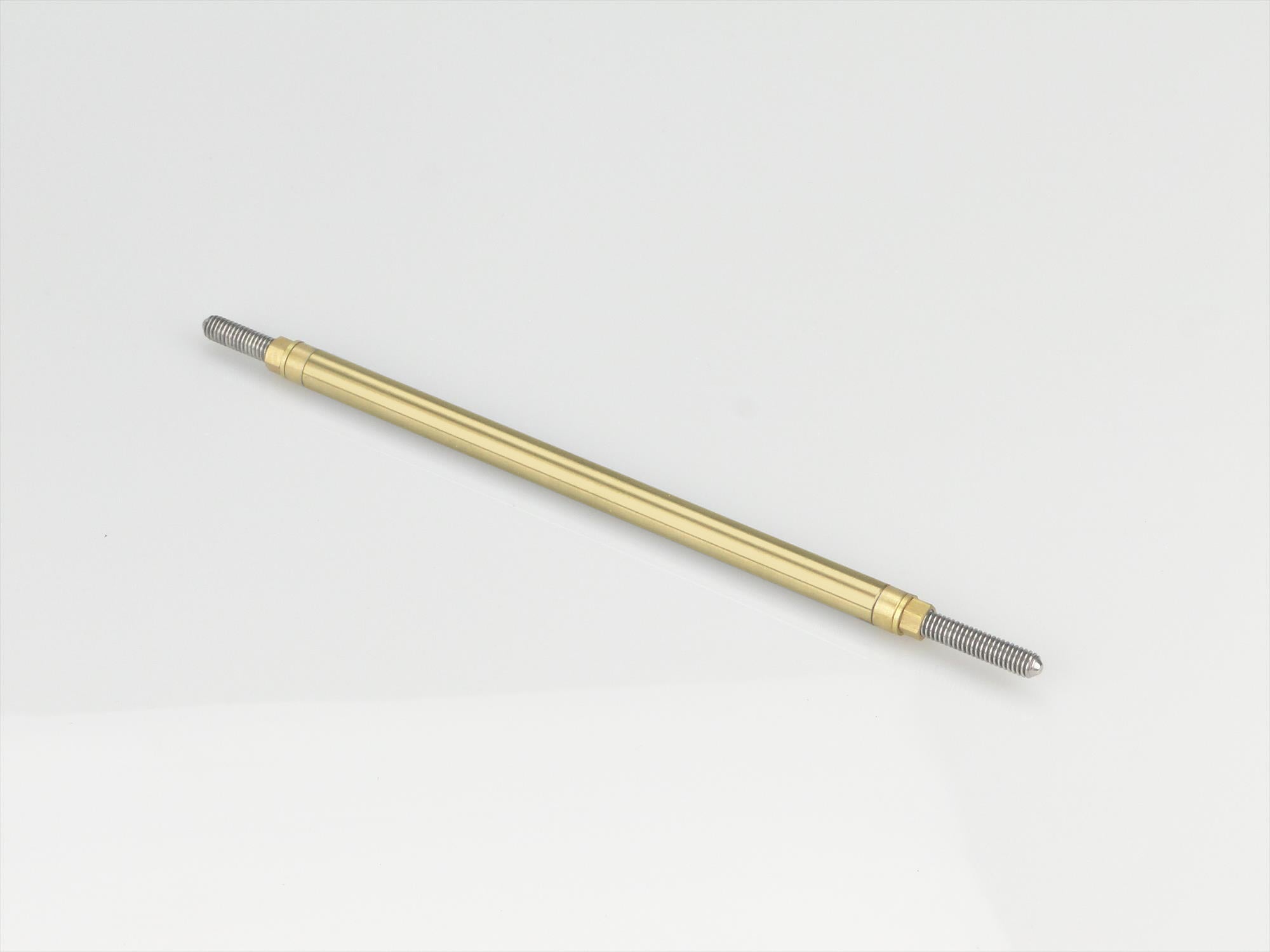 Fine Line Prop Shaft 4in M4 Stainless Shaft 6mm Brass Tube