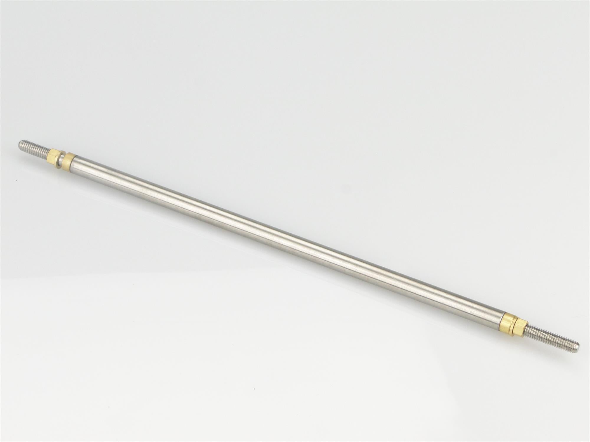 Fine Line Prop Shaft 6in M4 Stainless Shaft 6mm Brass Tube