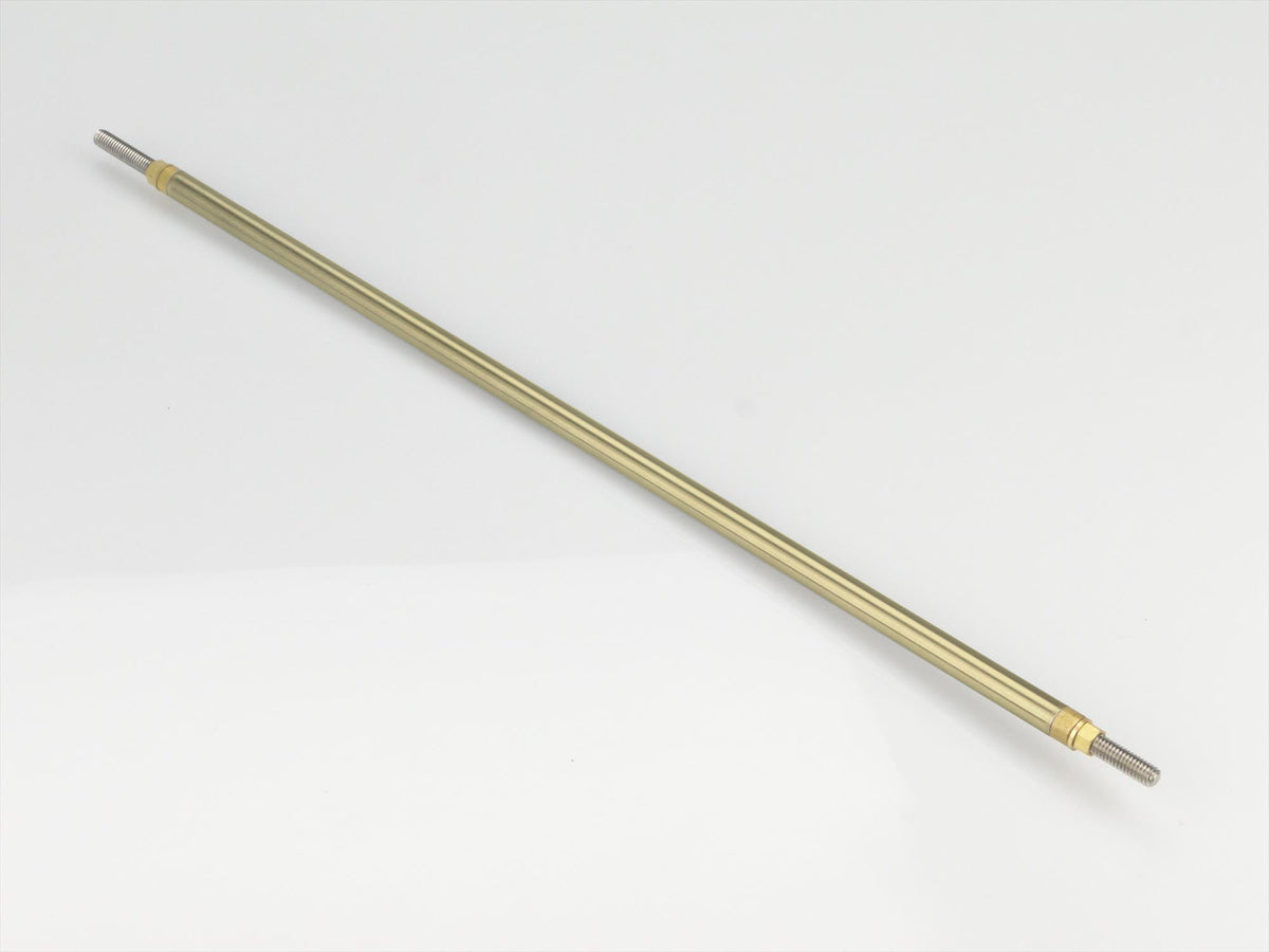 Fine Line Prop Shaft 9in M4 Stainless Shaft 6mm Brass Tube