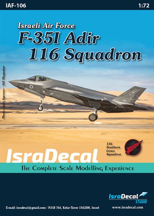 IAF Lockheed-Martin F-35I 'Adir' 116 Sq
