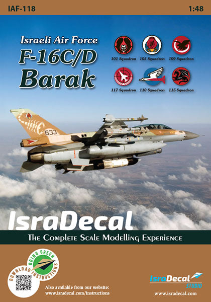 IAF Lockheed-Martin F-16C/F-16D 'Barak'