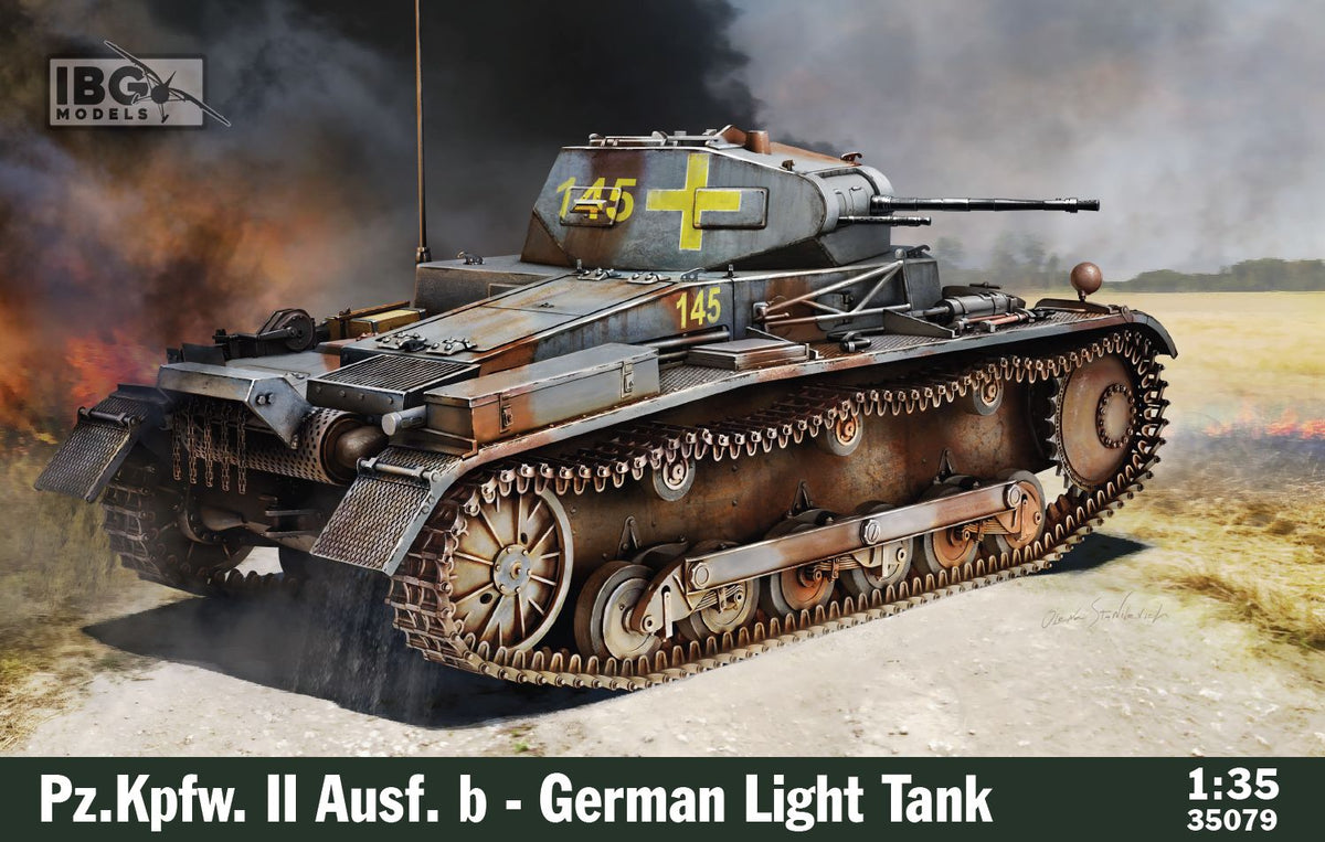 Pz.Kpfw.II Ausf.B - German Light Tank