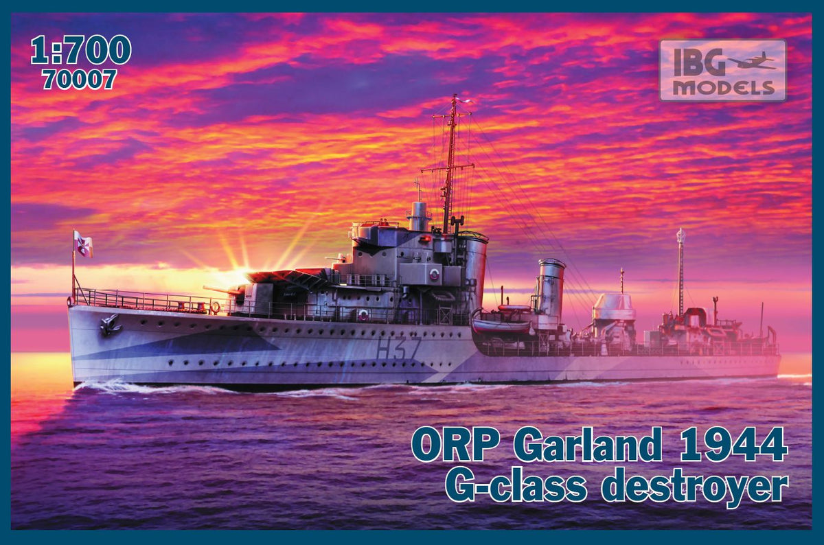 ORP (ex H.M.S.) Garland 1944 G-class Destroyer