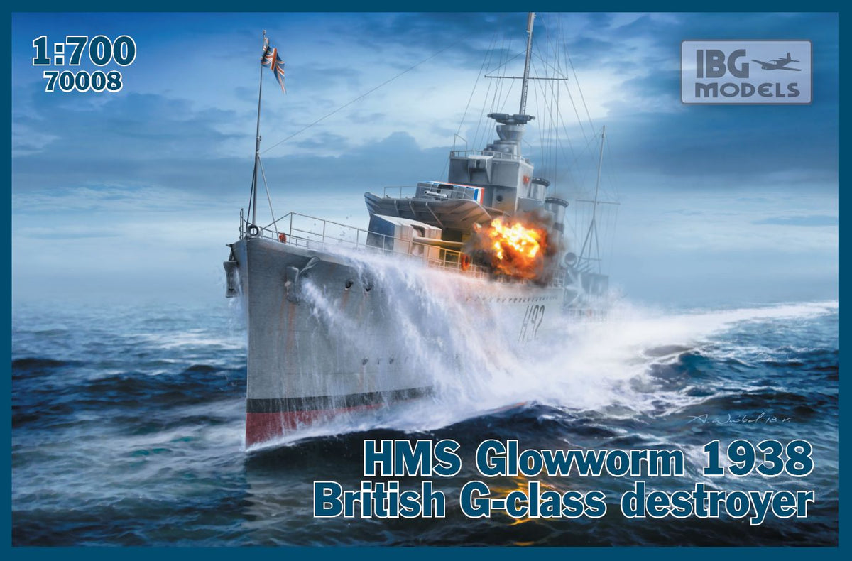 H.M.S. Glowworm 1938 British G-class destroyer