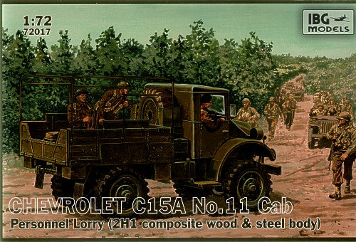 Chevrolet C.15A No.11 Cab Personnel Lorry (2H1 composite wood and steel body)