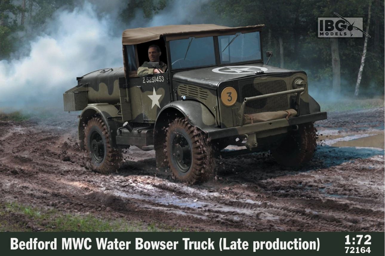 IBG Models 1/72 Beford Mwc Water Bowser Truck Late Prod Net IBG72164