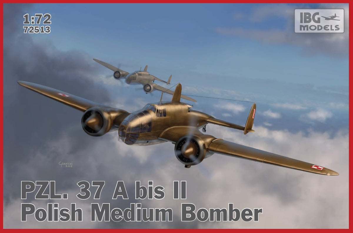 PZL P.37A bis 2 Los Polish Bomber Plane