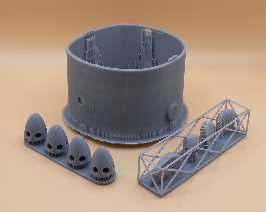 Lockheed C-130J-30 Hercules IAF 'Shimshon' Conversion Set (designed to be used with Italeri kits) Includes: 3D resin printed parts, decals and assembly instructions.