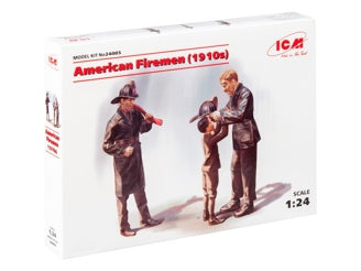 ICM American Firemen (1910s) 3 Figures
