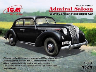  Admiral Saloon, WWII German Passenger Car