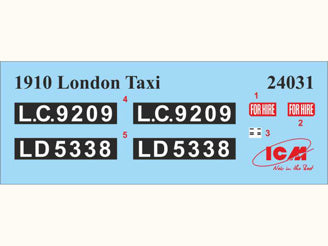 Type AG 1910 London Taxi Car