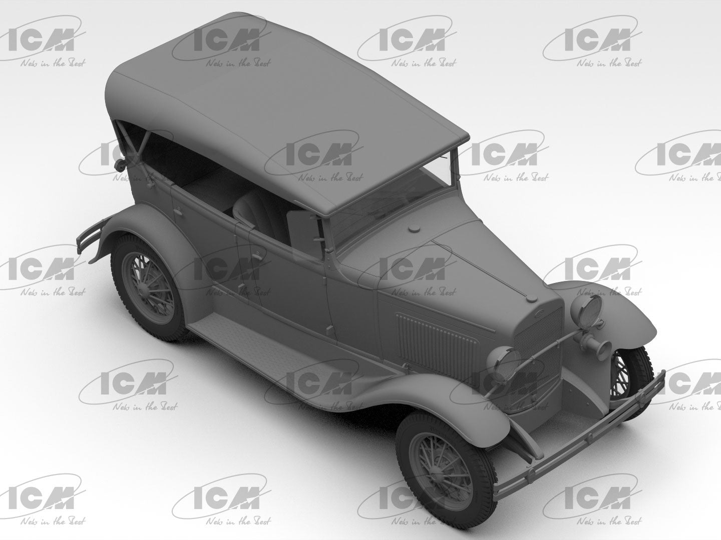 Gaz-A Passenger Car In German Service ICM24053