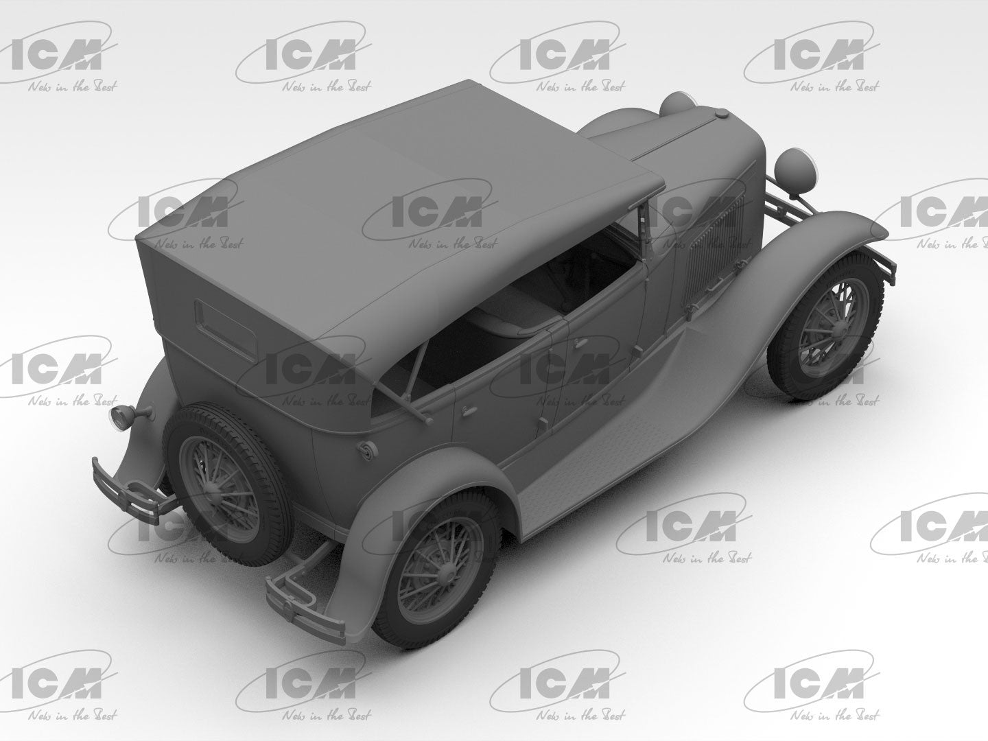 Gaz-A Passenger Car In German Service ICM24053