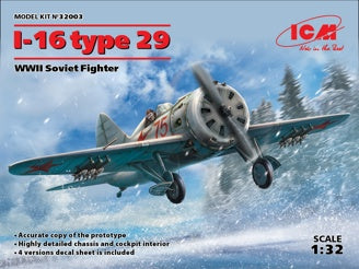ICM I-16 Type 29, WWII Soviet Fighter Plane