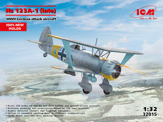 Hs 123A-1 (Late), WWII German Attack Aircraft