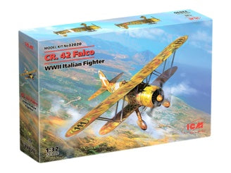 ICM CR. 42 Falco, WWII Italian Fighter Plane