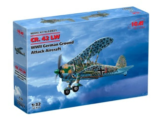 ICM CR. 42 LW, WWII German Luftwaffe Ground Attack Aircraft  
