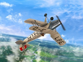 ICM BÃ¼cker BÃ¼ 131B, German Training Aircraft