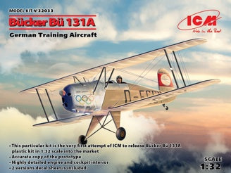ICM BÃ¼cker BÃ¼ 131A, German Training Aircraft