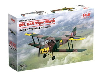 ICM D.H. 82A Tiger Moth, British Training Aircraft
