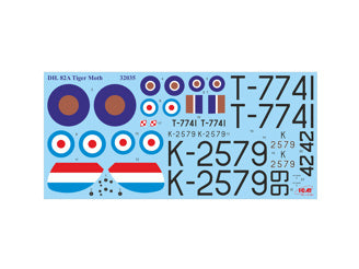 ICM D.H. 82A Tiger Moth, British Training Aircraft
