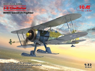 ICM J-8 Gladiator, WWII Swedish Fighter Plane