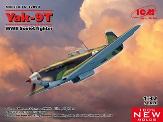 ICM Yak-9T, WWII Soviet Fighter Plane