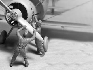 ICM WWII British Ground Personnel (1939-1945) 3 Figures