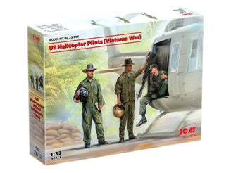ICM U.S. Helicopter Pilots (Vietnam War) 3 Figures