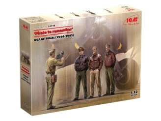ICM "Photo To Remember", USAAF Pilots (1944-1945) 4 Figures