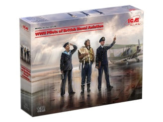 ICM WWII Pilots of British Naval Aviation 3 Figures