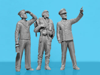 ICM WWII Pilots of British Naval Aviation 3 Figures