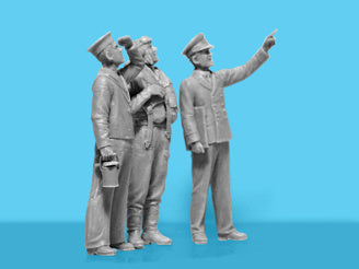 ICM WWII Pilots of British Naval Aviation 3 Figures