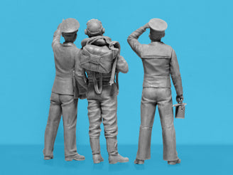 ICM WWII Pilots of British Naval Aviation 3 Figures