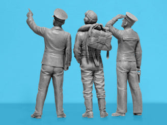 ICM WWII Pilots of British Naval Aviation 3 Figures