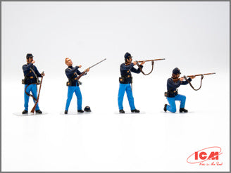 ICM American Civil War Union Infantry 4 Figures