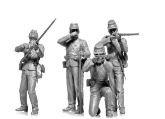 ICM American Civil War Union Infantry 4 Figures