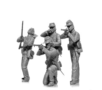 ICM American Civil War Union Infantry 4 Figures